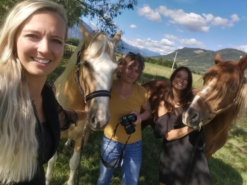 Photographe chevaux en Savoie